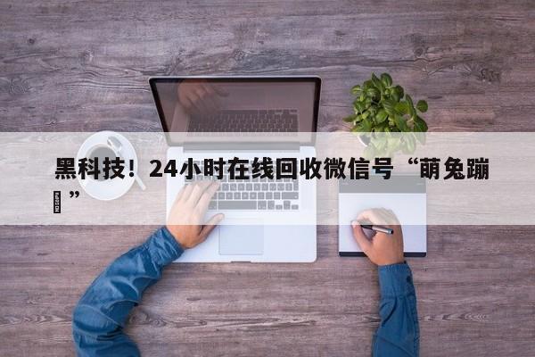  黑科技！24小时在线回收微信号“萌兔蹦跶”