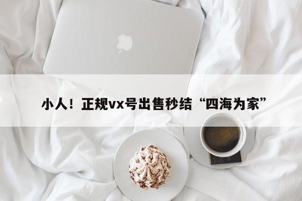  小人！正规vx号出售秒结“四海为家”