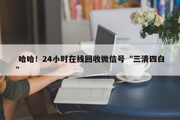  哈哈！24小时在线回收微信号“三清四白”