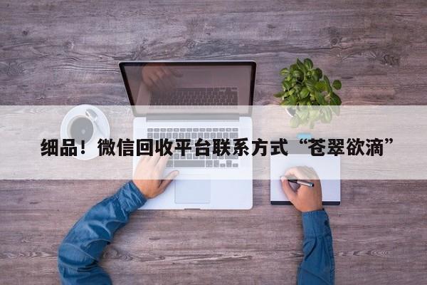  细品！微信回收平台联系方式“苍翠欲滴”